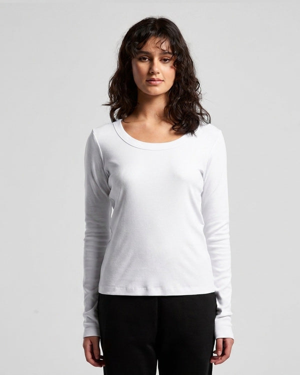 AS Colour Wo's Organic Baby Rib L/S Tee