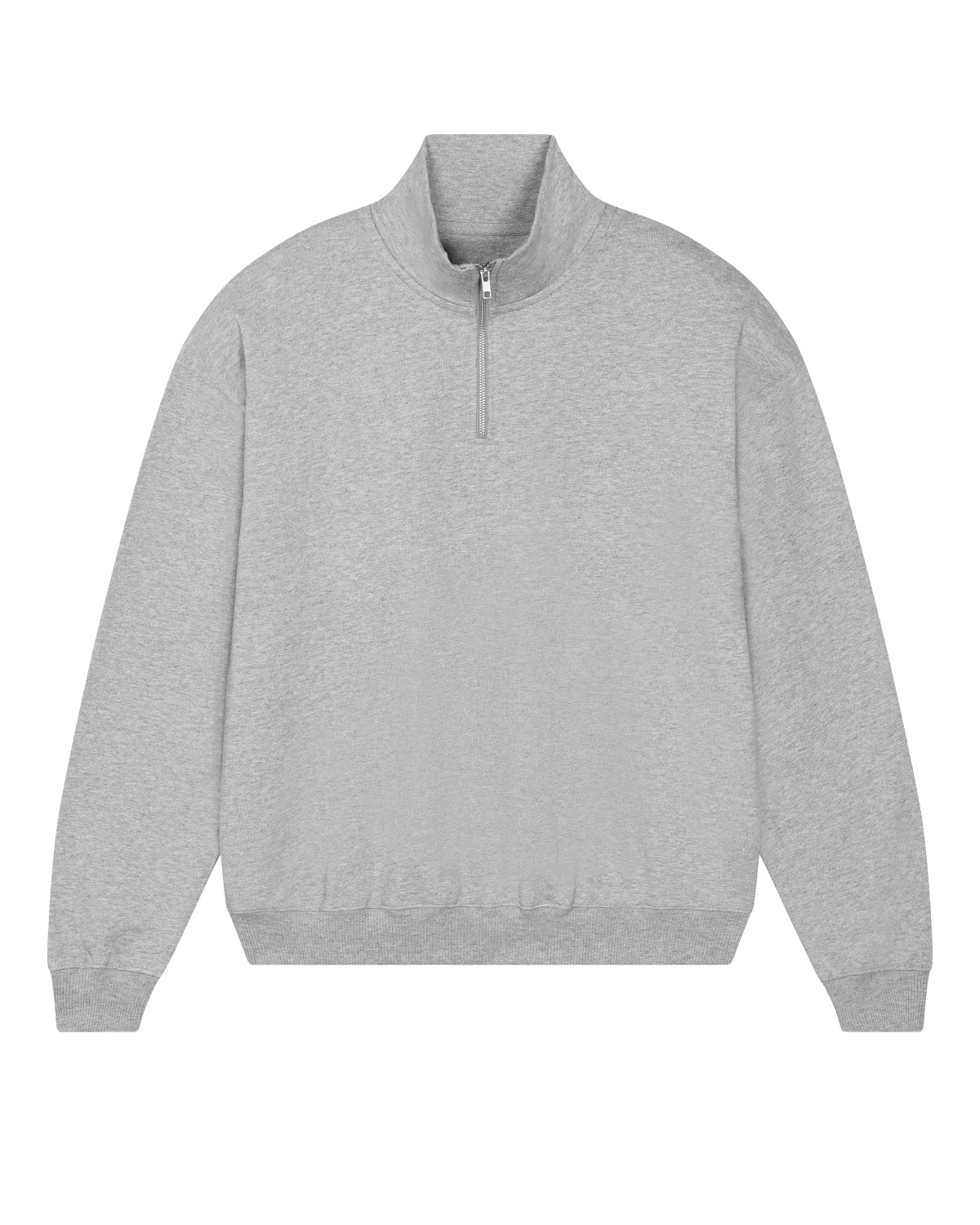 Active Quarter-Zip - Heather Grey - front