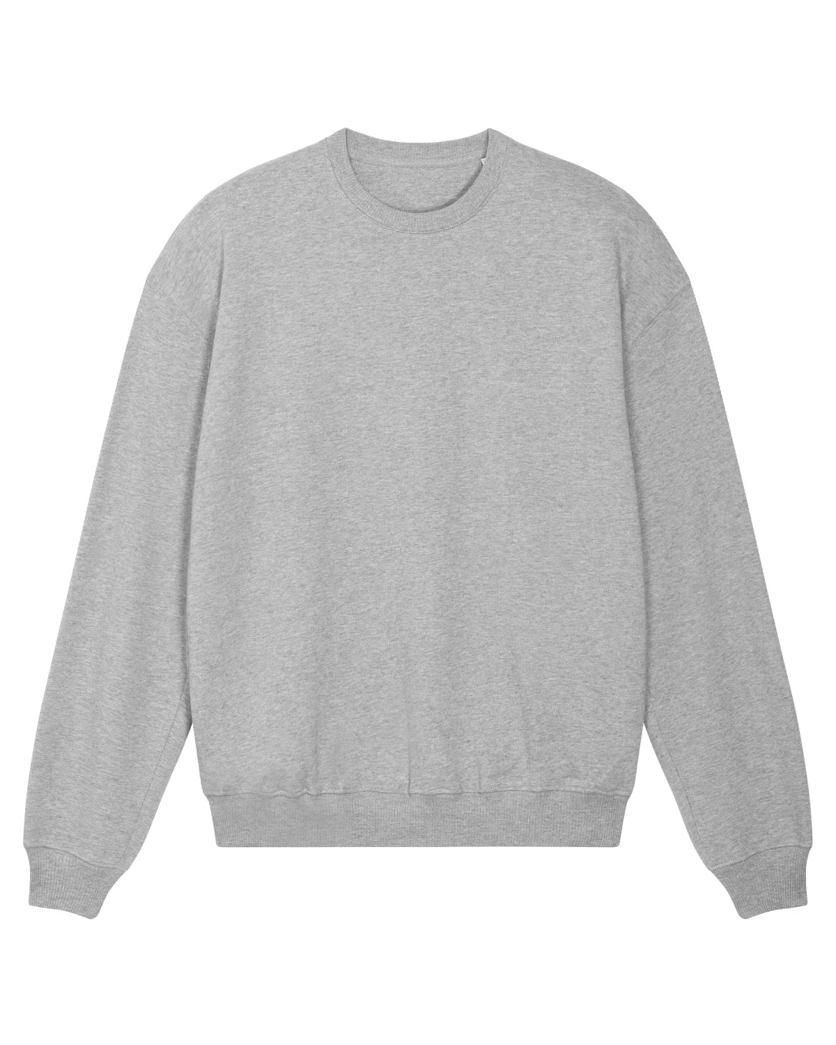 Active Crew - Heather Grey - front