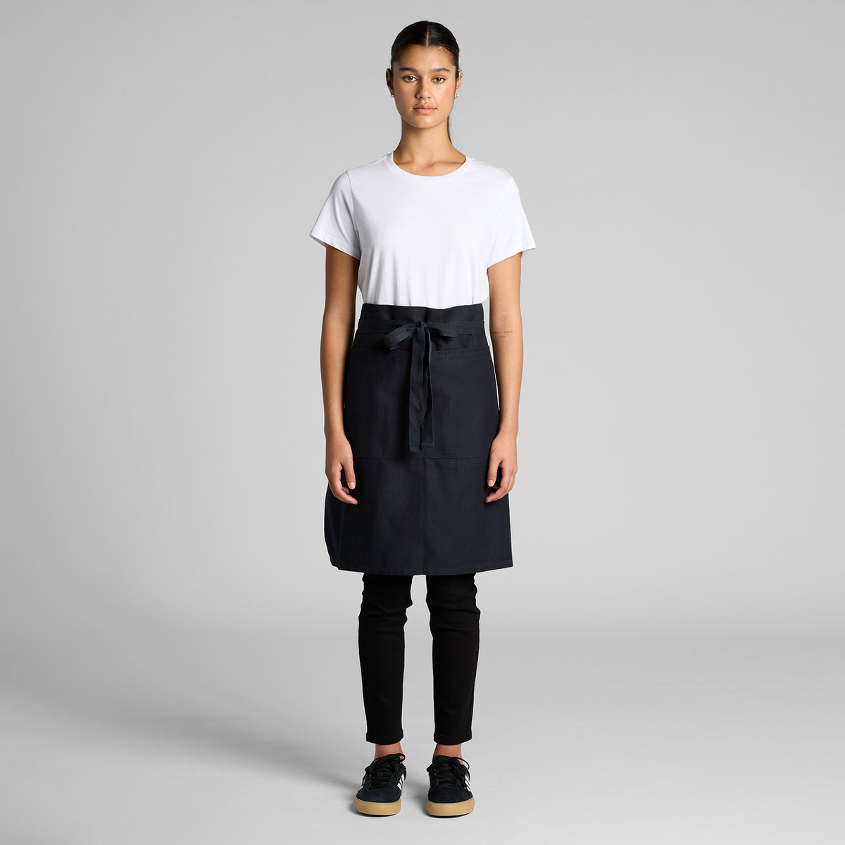 AS Colour Carrie Half Apron, WALNUT, front