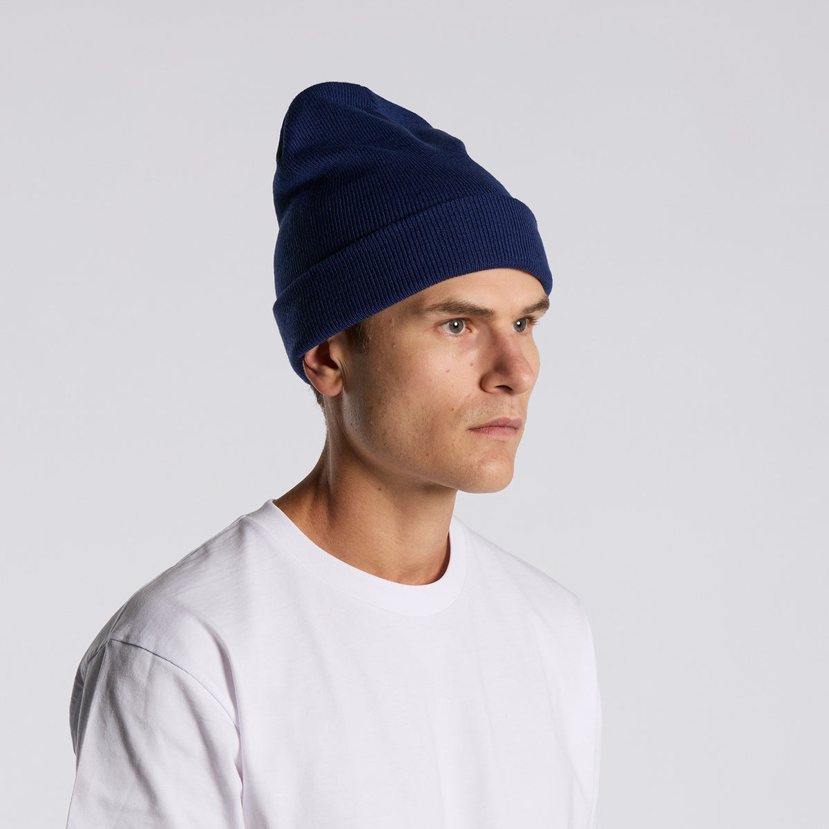 AS Colour Cuff Beanie, NAVY, front
