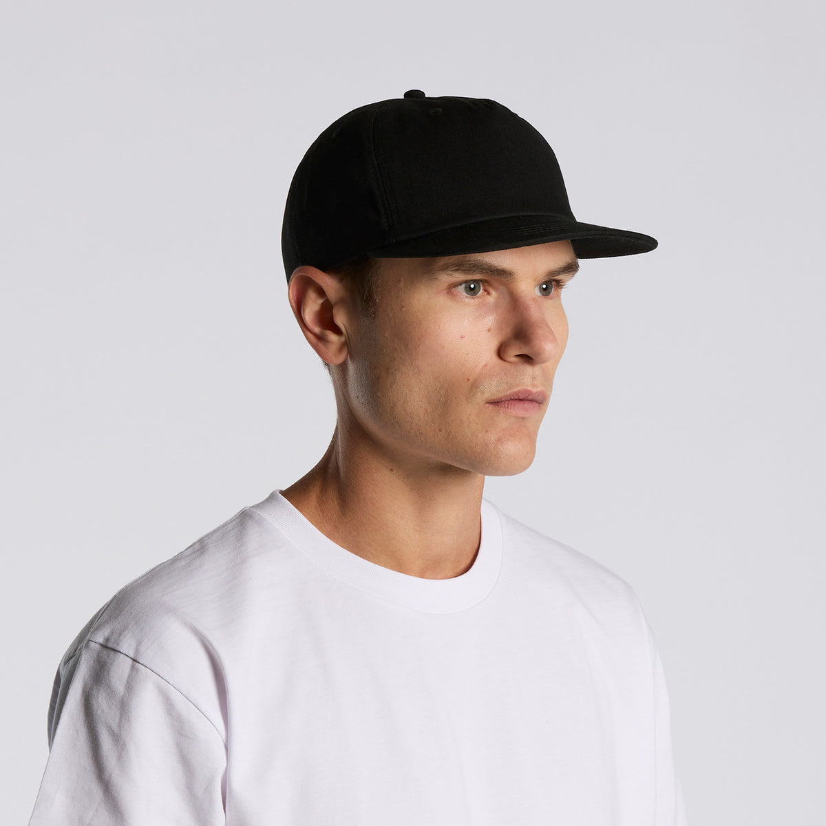 AS Colour Surf Cotton Cap, BLACK, front