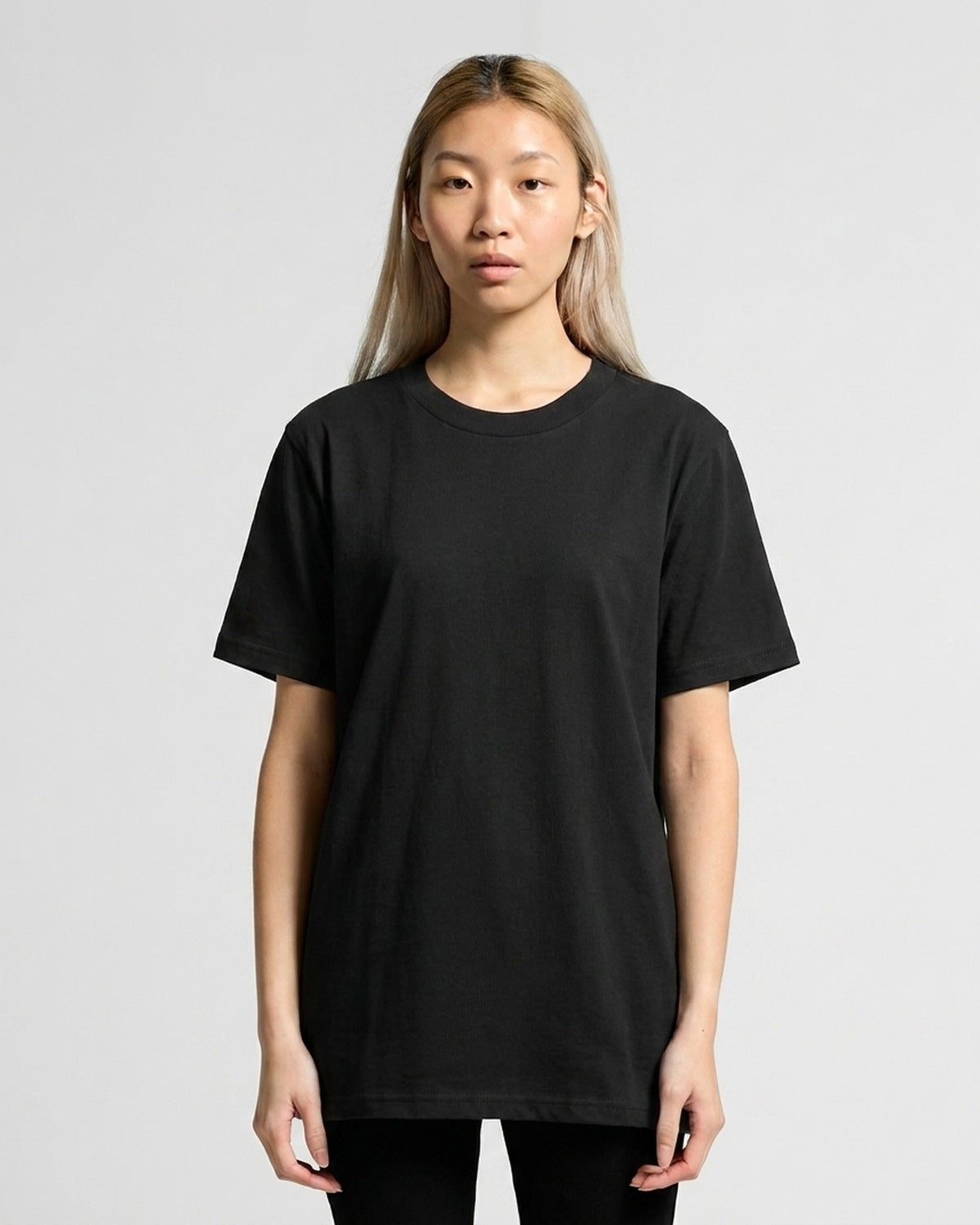 AS Colour Wo's Classic Tee, BLACK, front