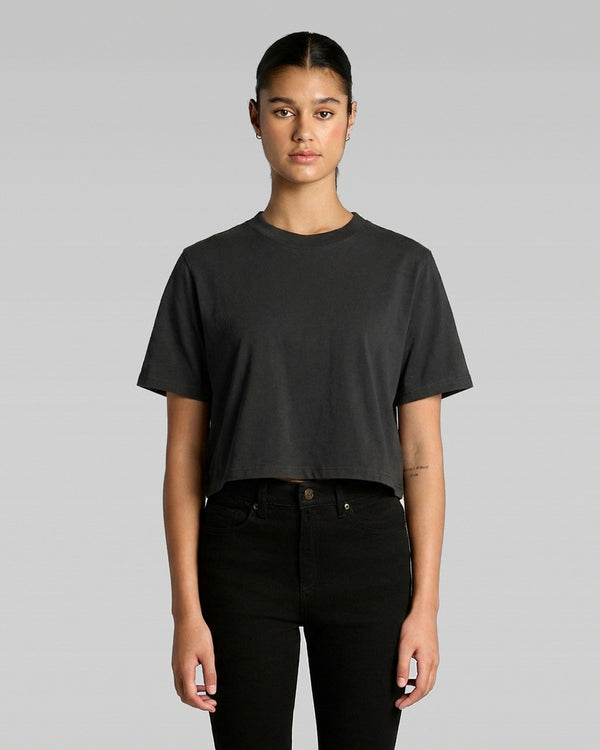 AS Colour Wo's Heavy Faded Crop Tee