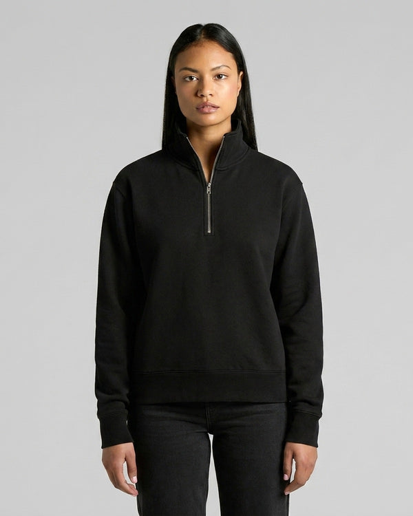 AS Colour Wo's Stencil Half Zip Crew