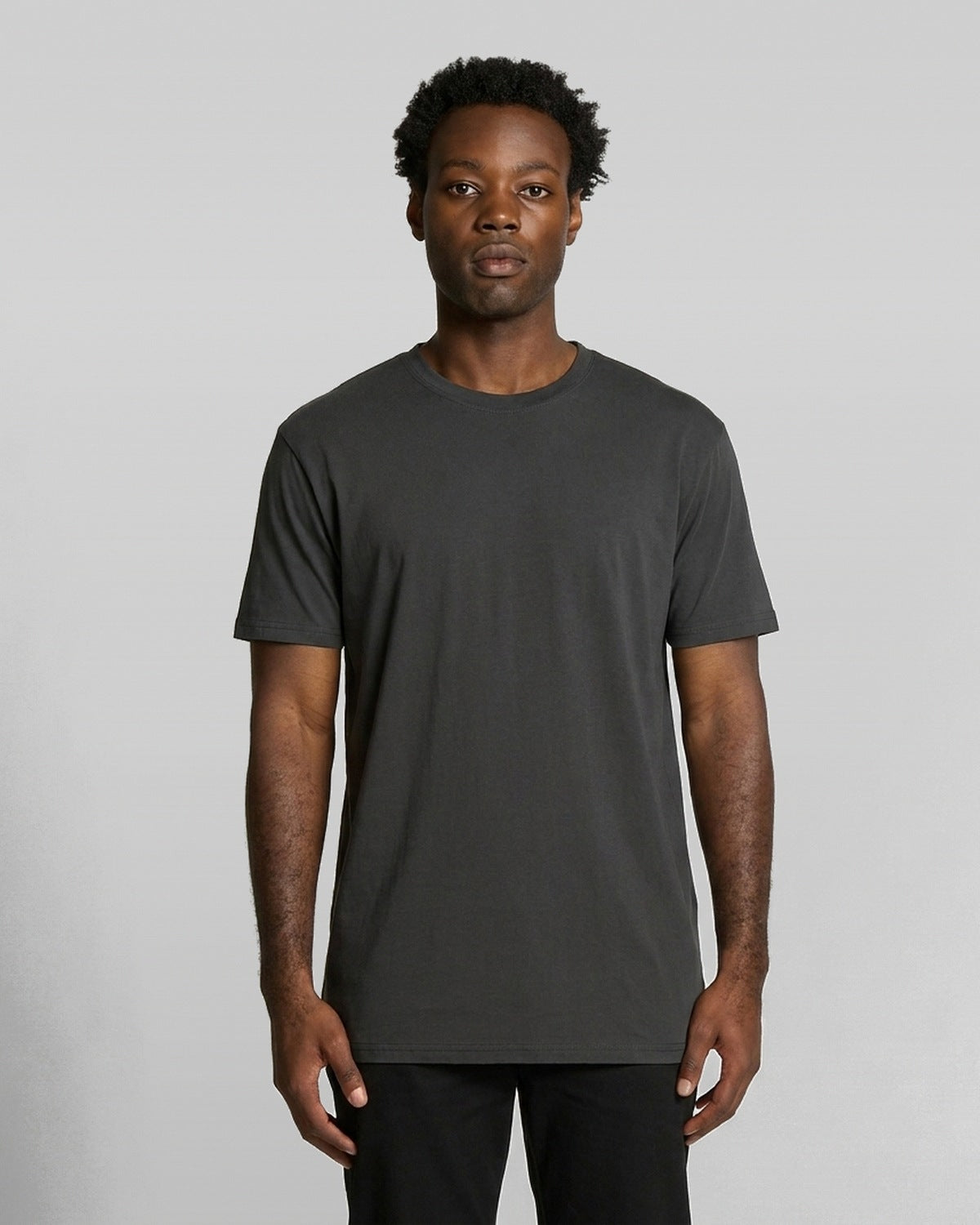 AS Colour Staple Faded Tee, FADED BLACK, front