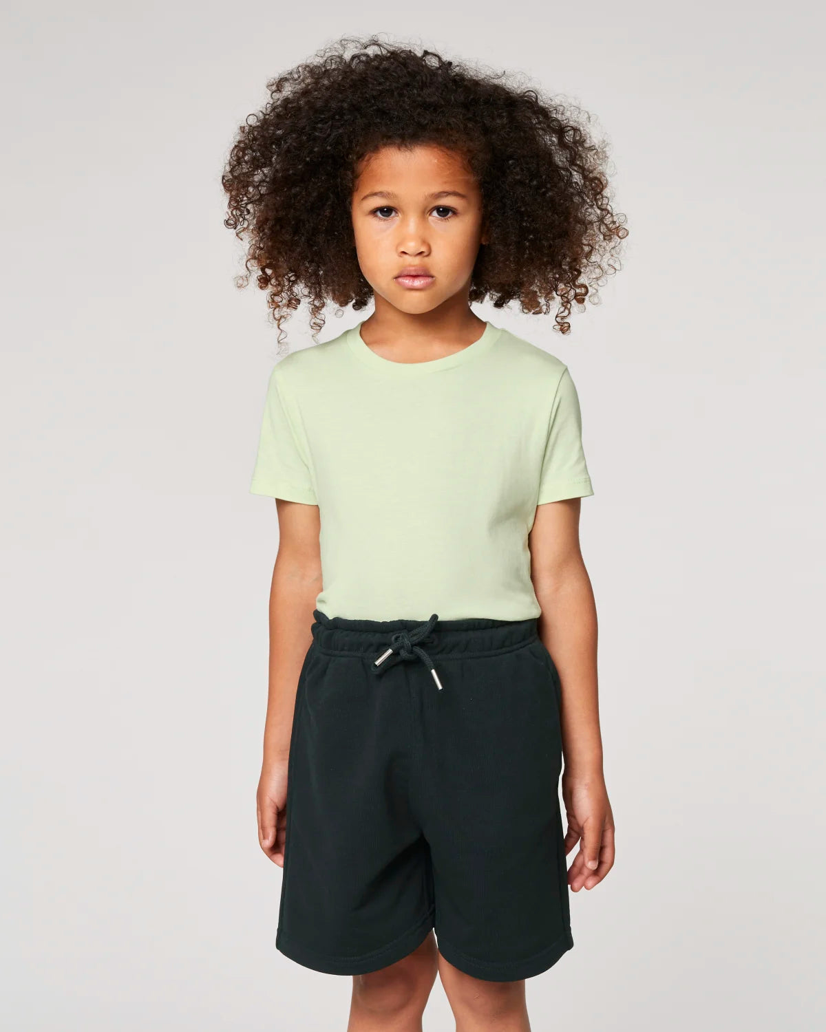 Kids Jogger, Black, front