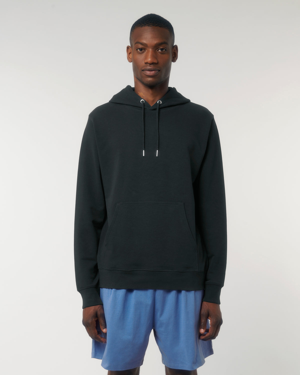 Archer Hoodie, Black, front