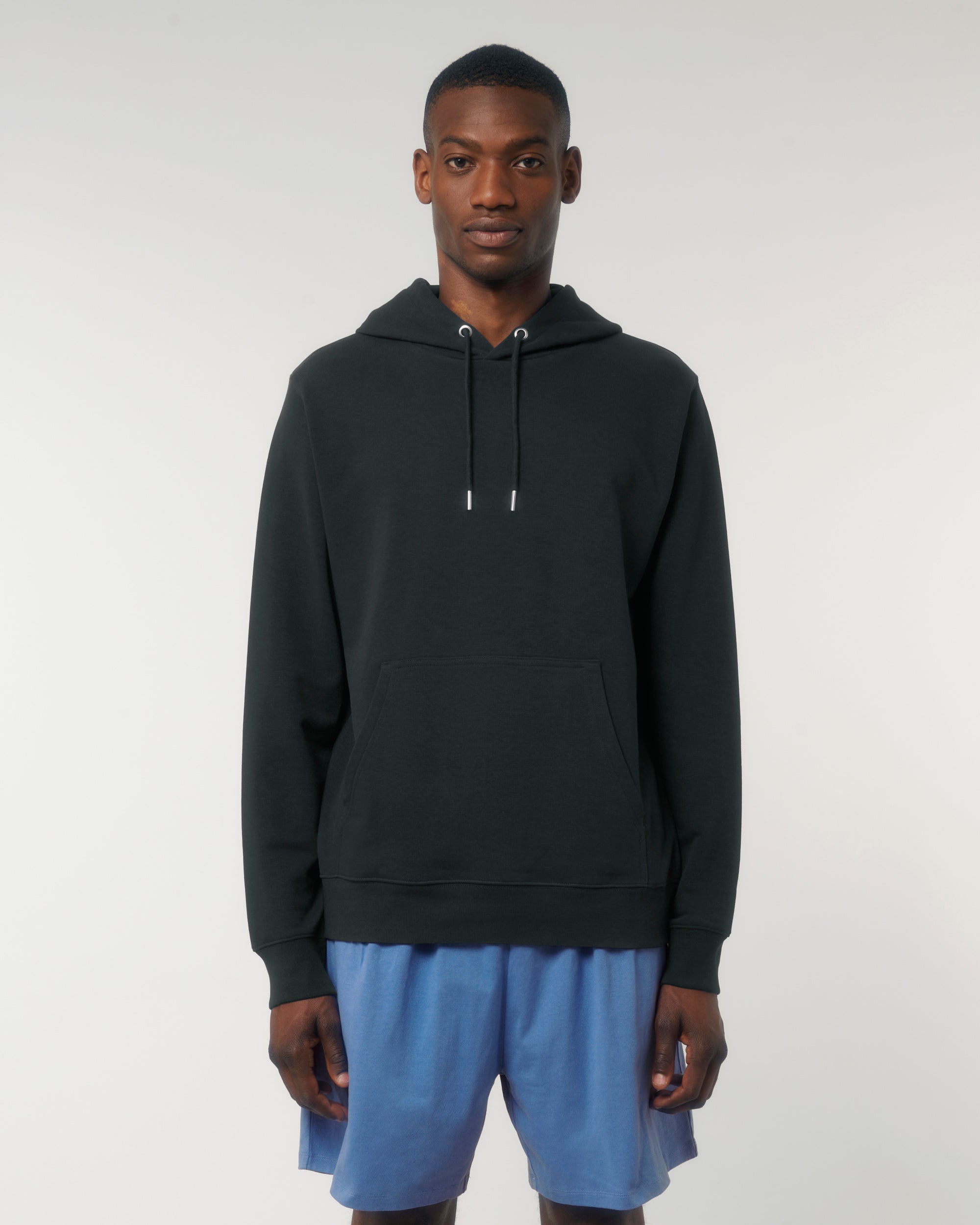Archer Hoodie - Black - Men - front