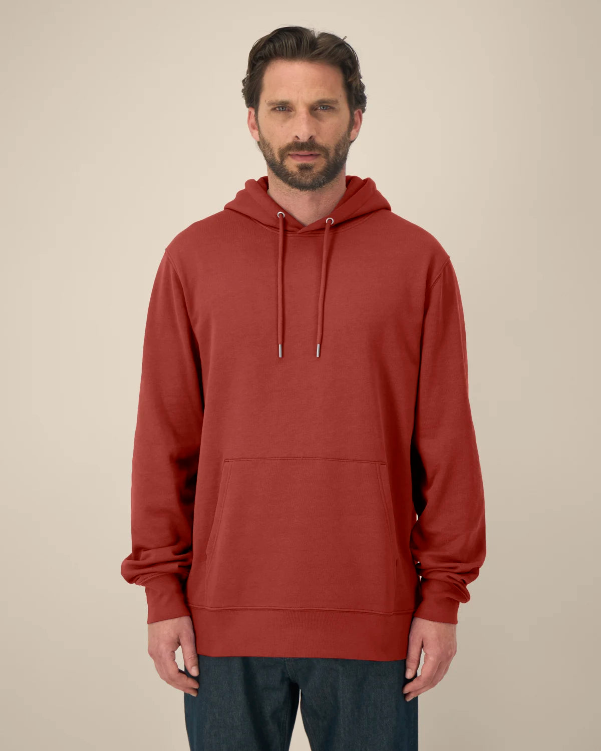 Everyday Hoodie, Earthy Red, front