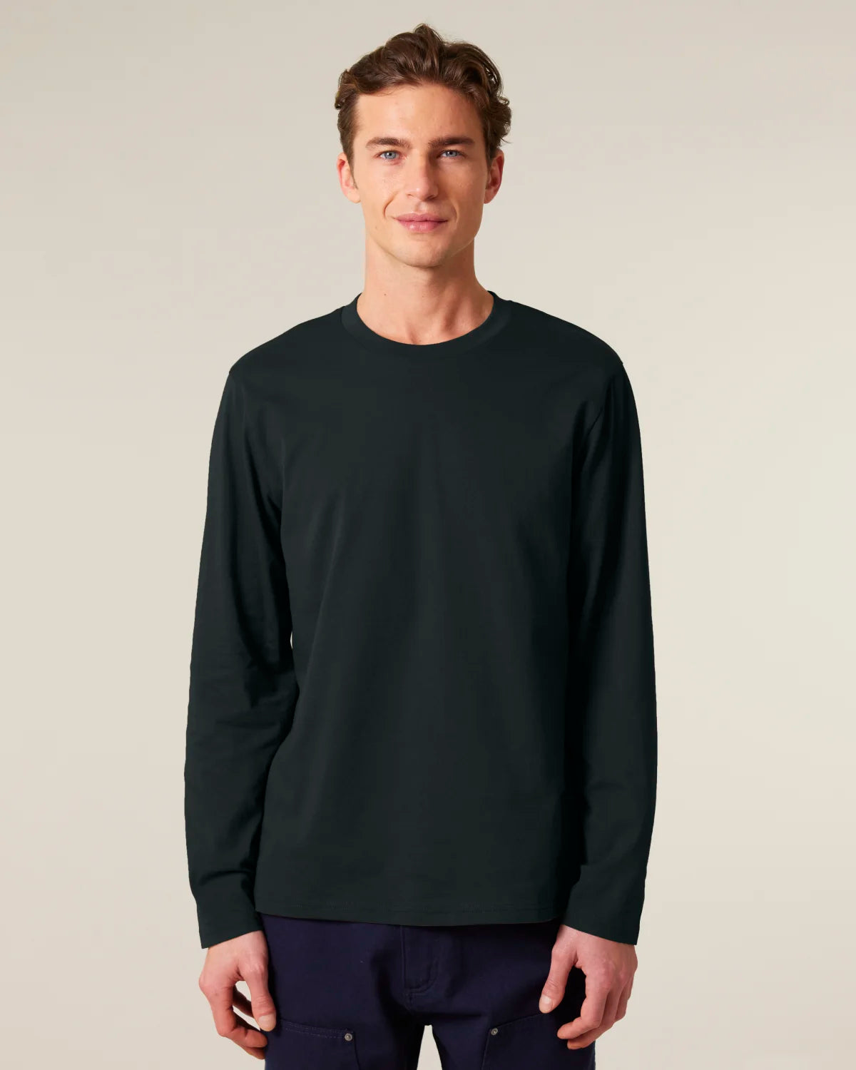 Everyday Long Sleeve, Black, front