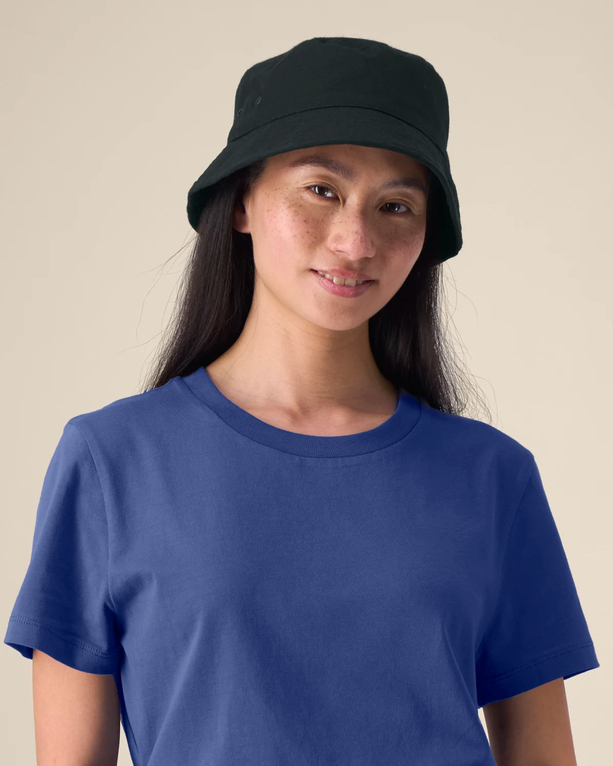 Bucket Hat - Black - Men - front
