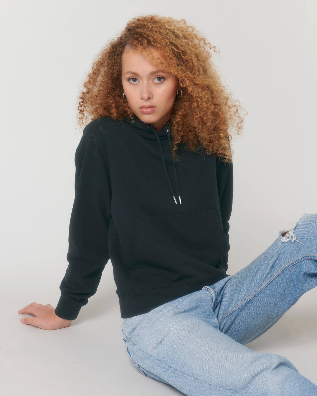 Archer Hoodie - Black - Men - front