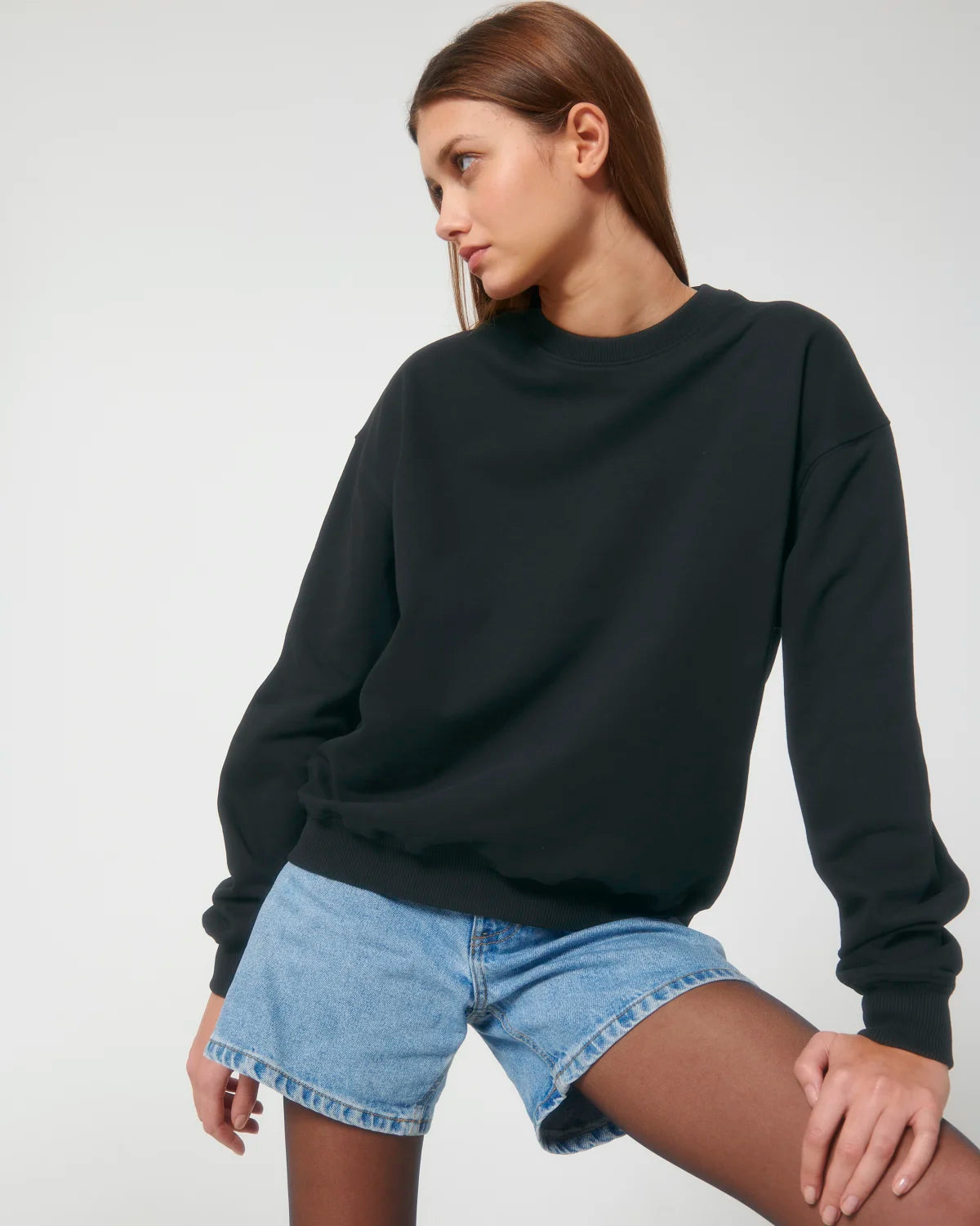 Active Crew - Black - Men - front
