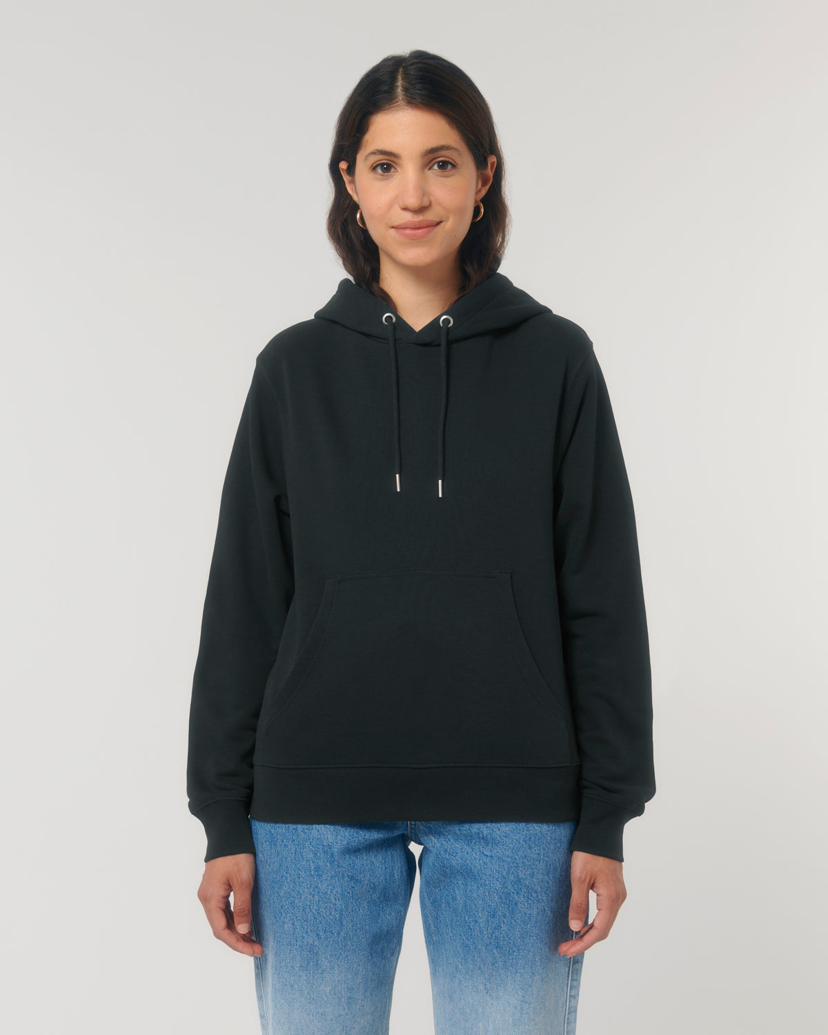 Archer Hoodie - Black - Women - front