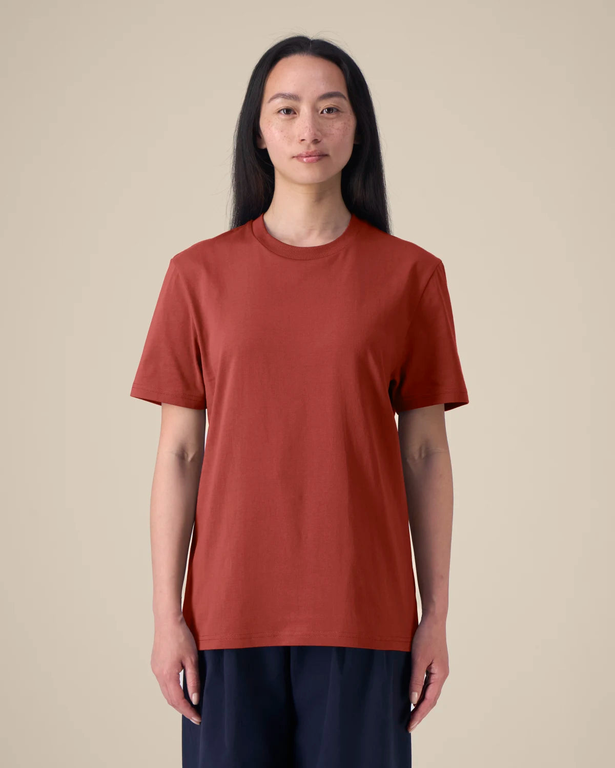 Everyday Tee Women, Earthy Red, front