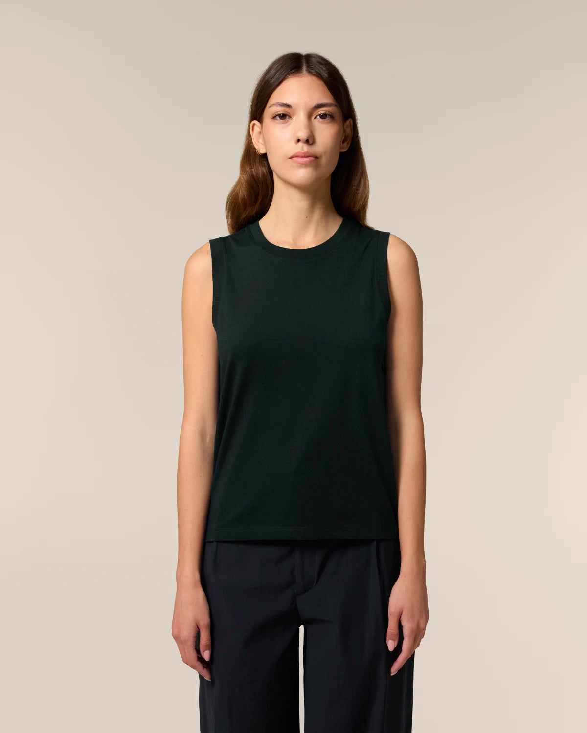 Weekend Tee — Women, Black, front